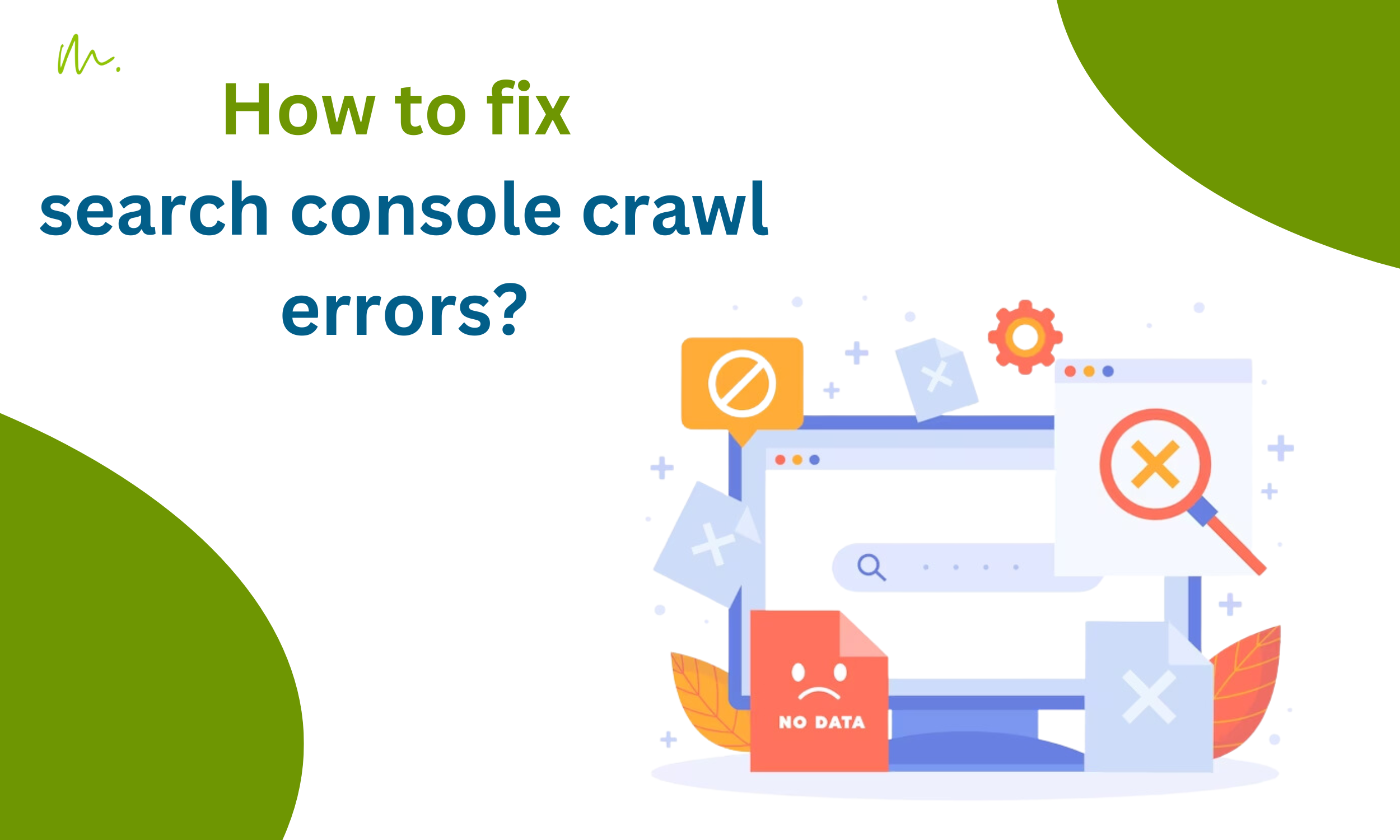 Ways to fix search console crawl errors